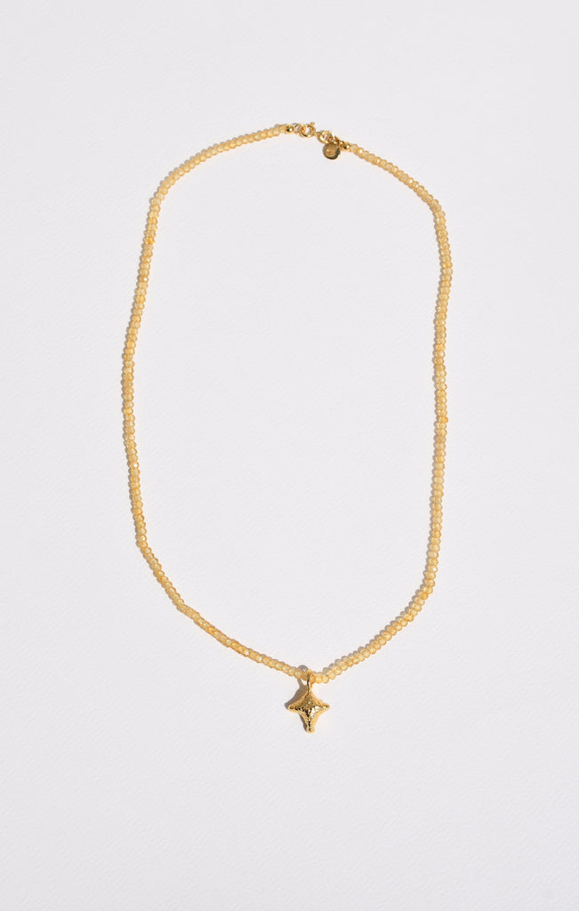 CITRINE LODESTAR NECKLACE