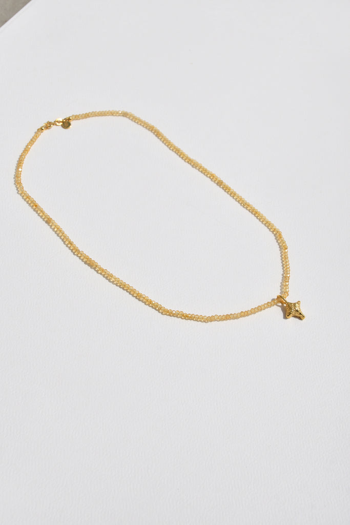 CITRINE LODESTAR NECKLACE