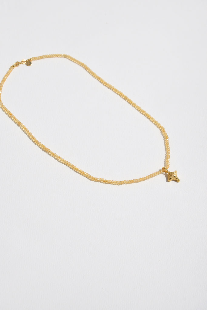 CITRINE LODESTAR NECKLACE