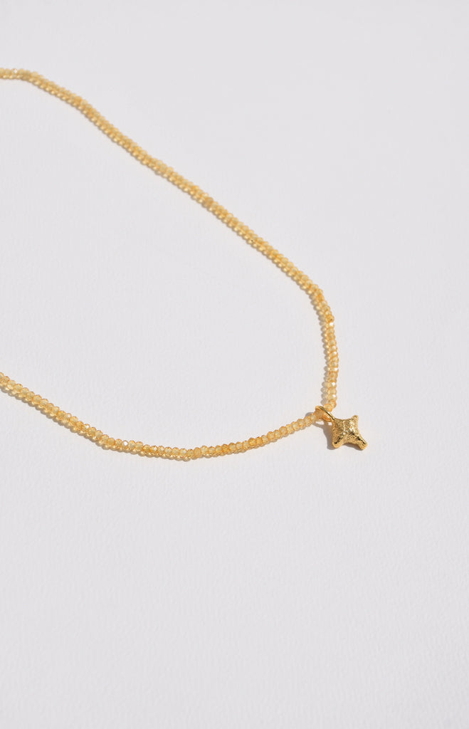 CITRINE LODESTAR NECKLACE