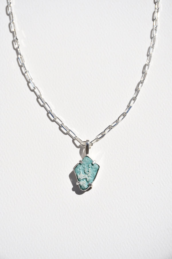 TURQ PENDANT NECKLACE