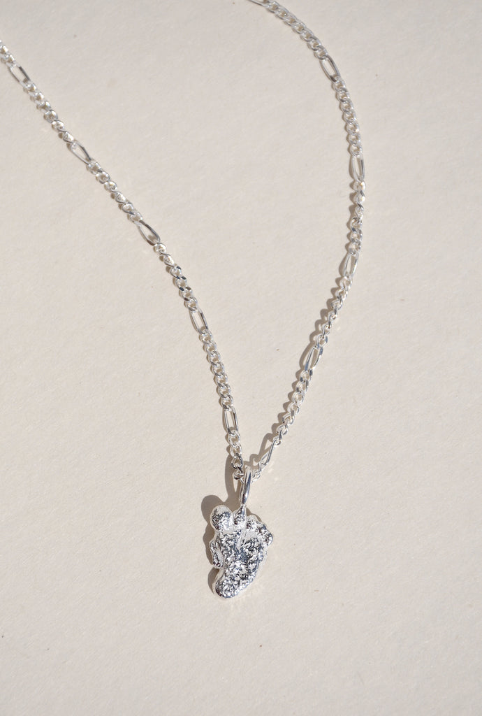 SILVER ARIEL NECKLACE