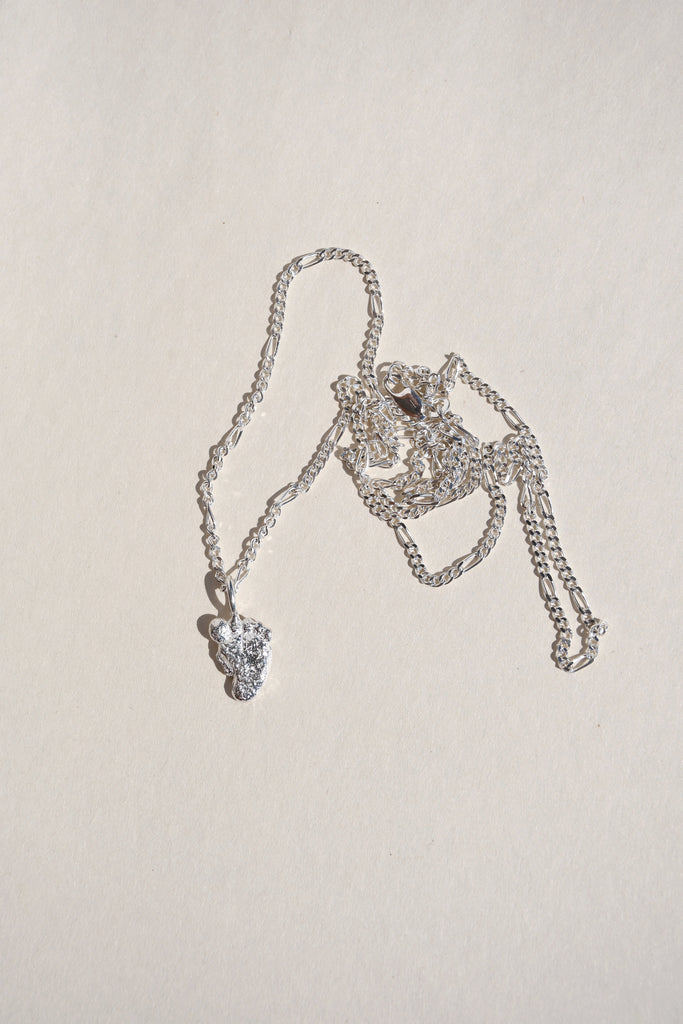 SILVER ARIEL NECKLACE