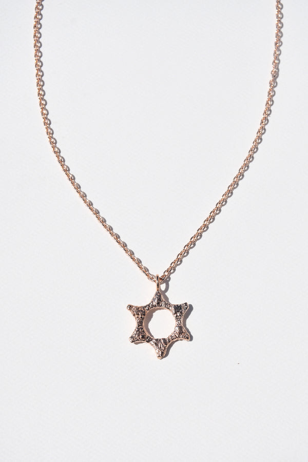 ROSE GOLD SEAL OF SOLOMON NECKLACE