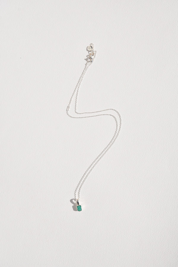 SILVER PRAINHA MESO NECKLACE