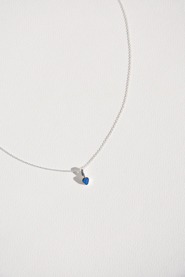 SILVER AZUL MESO NECKLACE
