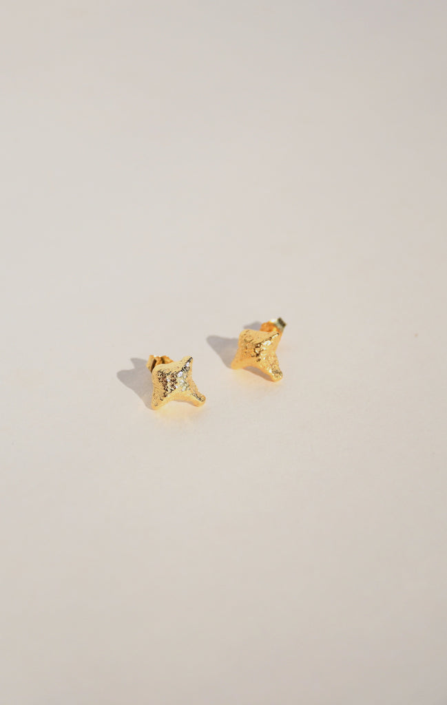 GOLD LODESTAR EARRINGS