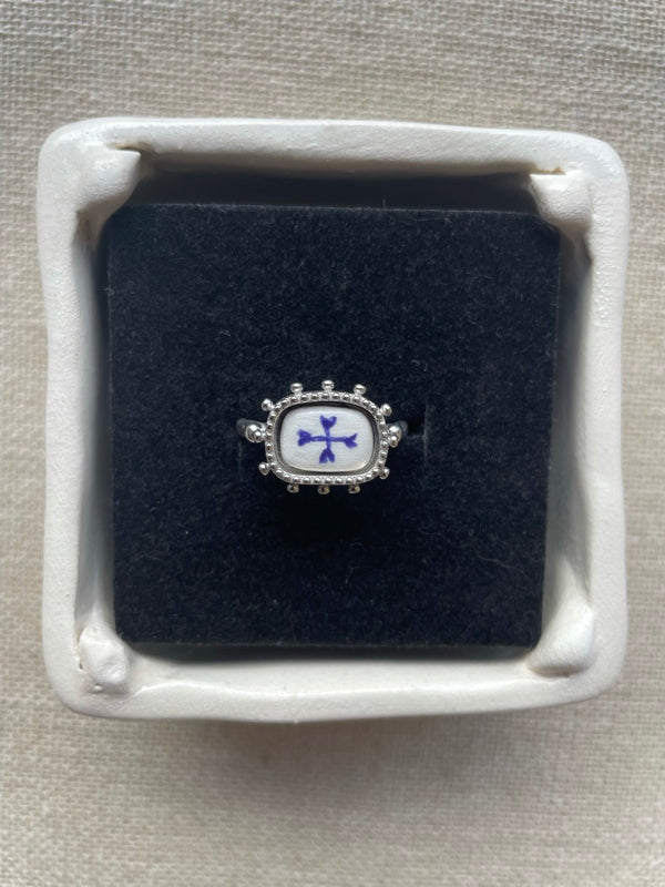 Avé Maria Mini Sereia Ring - Cross II