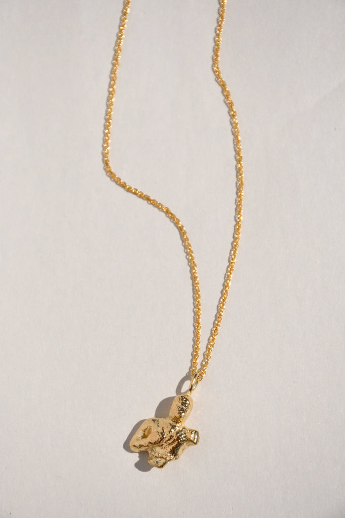 GOLD FREEDIVE NECKLACE