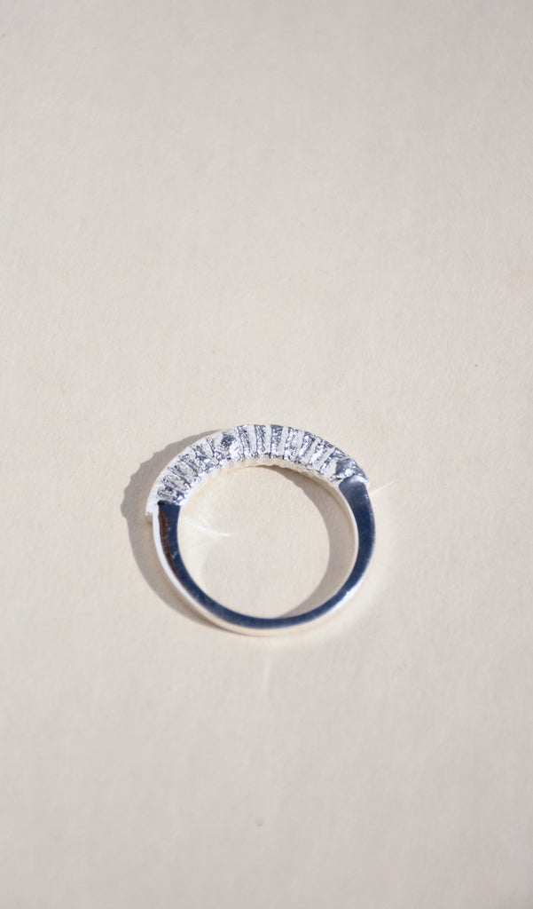 SILVER ARCH RING