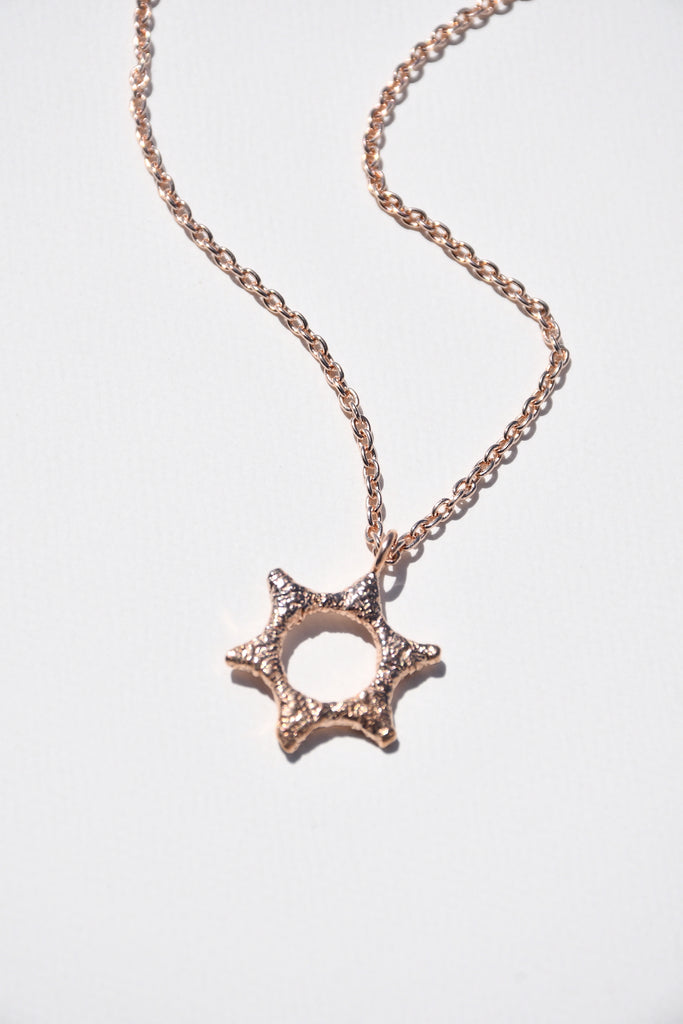 ROSE GOLD SEAL OF SOLOMON NECKLACE
